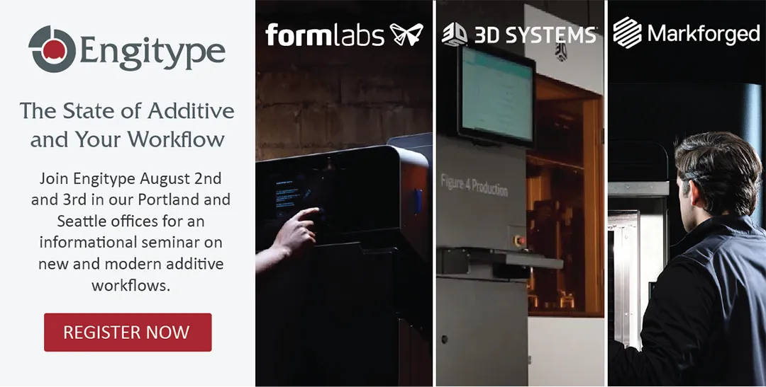 NEW 3D Technology: The Future of Additive with Engitype FREE Seminars